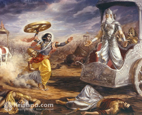 Mahabharata story: Krishna’s concern for the Devotees – Bhisma, Draupadi and Krishna