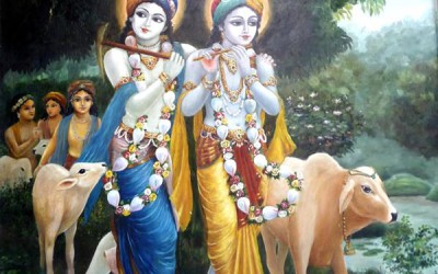 Bhagavad – Gita story: Krishna and Balarama take care of devotee