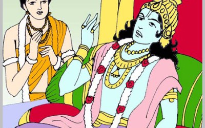 Dwaraka story: Krishna is sick and Narada Muni!