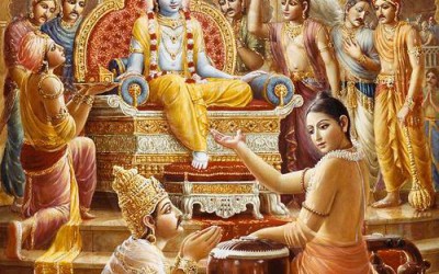 Story:Krishna asked Narada what is greatest thing?