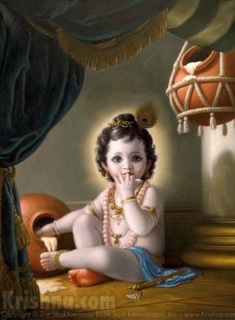 Story: Krishna butter thief and gopis complain of love