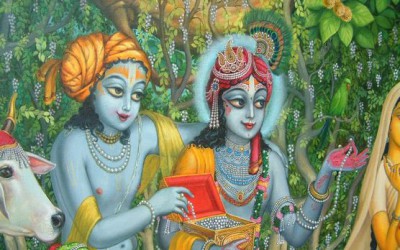 Vrindavan story: Krishna plants pearls!!!