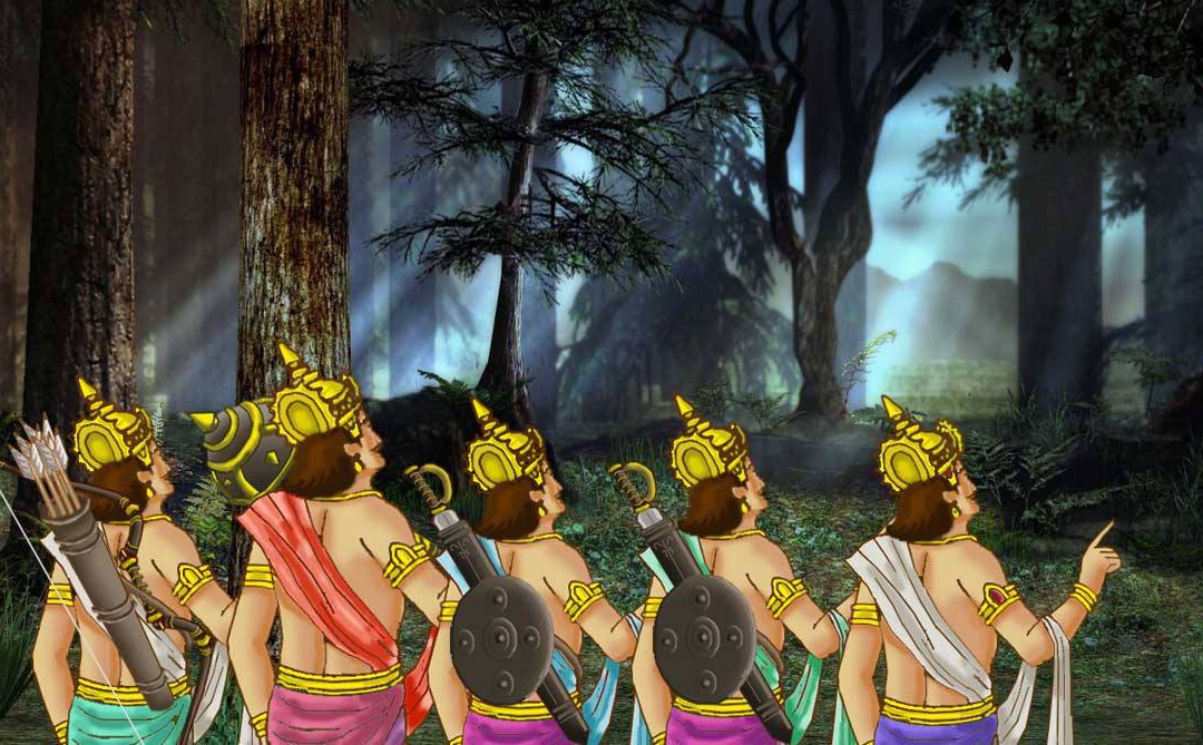 Mahabharata story: Sage Romarishi , The Pandavas and Bhagavan Sri Krishna