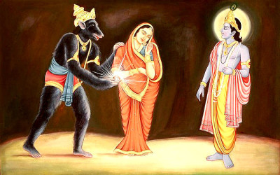 Krishna story: Jambavan get good fight from Krishna!