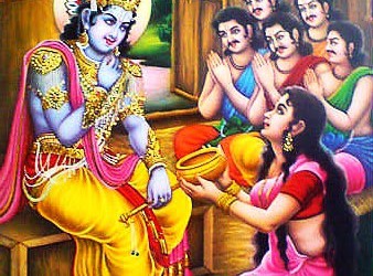 Mahabharata story: Durvasa Muni  and cooking pot of Draupadi!