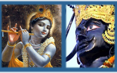 Krishna story: Shanidev visit to Krishna in Vrindavan!