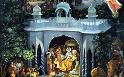 Narada Muni story: The Great Sage Narada Visits the Different Homes of Lord Krsna