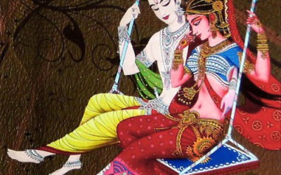 Narada Muni story: Narada make Radha and Krishna to quarell