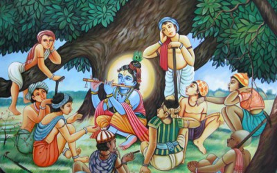 Krishna Bala Lila: Krishna Plays in the Village