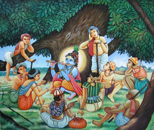 Krishna Bala Lila: Krishna Plays in the Village