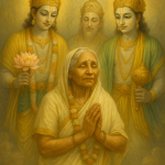 A Brāhmaṇa Woman Is Delivered by the Power of Prasāda