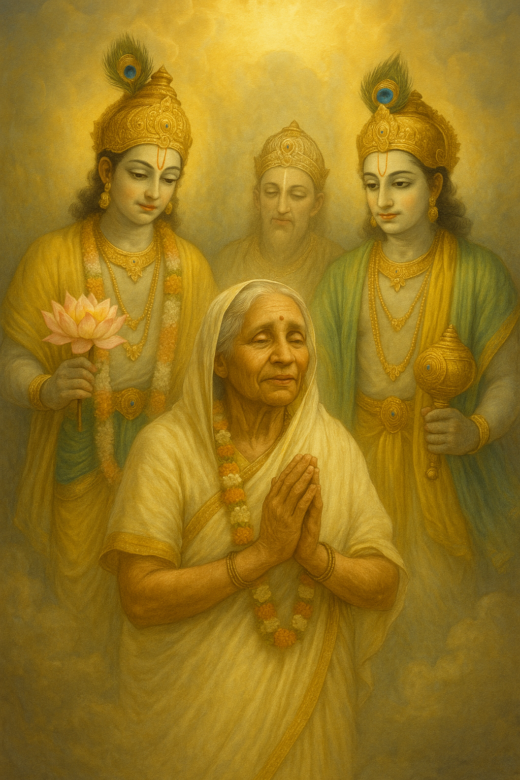 You are currently viewing A Brāhmaṇa Woman Is Delivered by the Power of Prasāda