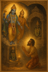 Read more about the article A Thief Attains Liberation by Accidentally Worshipping Lord Viṣṇu – by Madhu Chanda das
