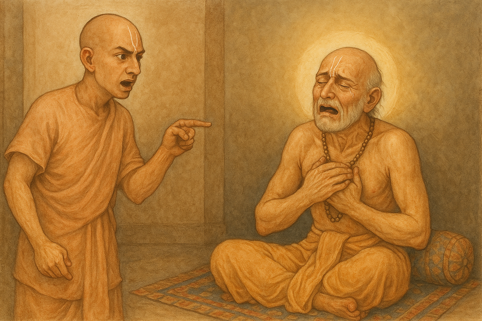 Read more about the article Criticism That Led to Material Desires — The Story of Mādhavendra Purī and Rāmacandra Purī