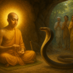 Haridāsa Ṭhākura and the Snake in the Cave