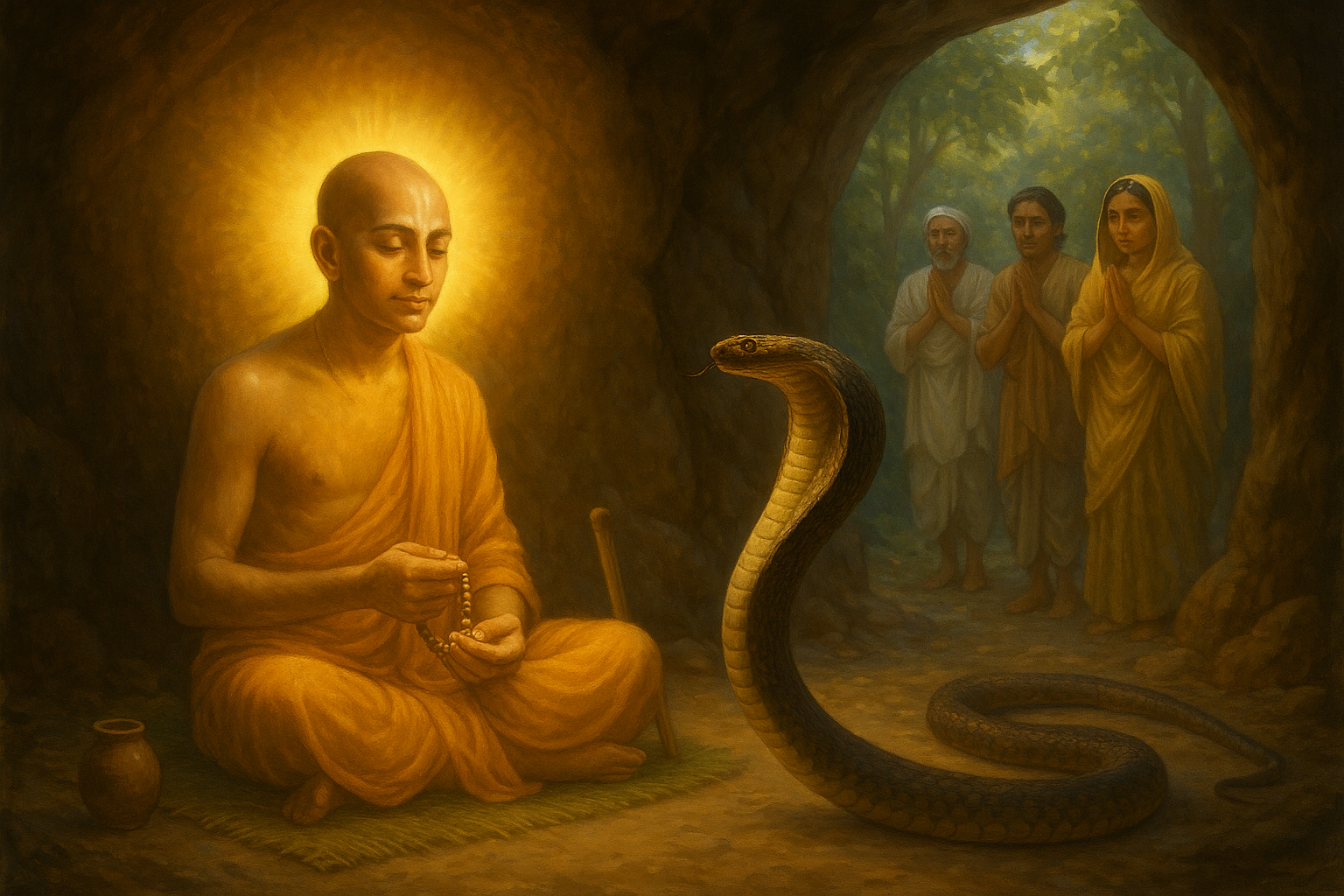 You are currently viewing Haridāsa Ṭhākura and the Snake in the Cave