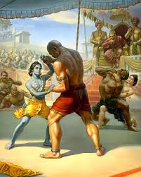 Read more about the article Kṛṣṇa Kills the Wrestlers Cāṇūra and Muṣṭika