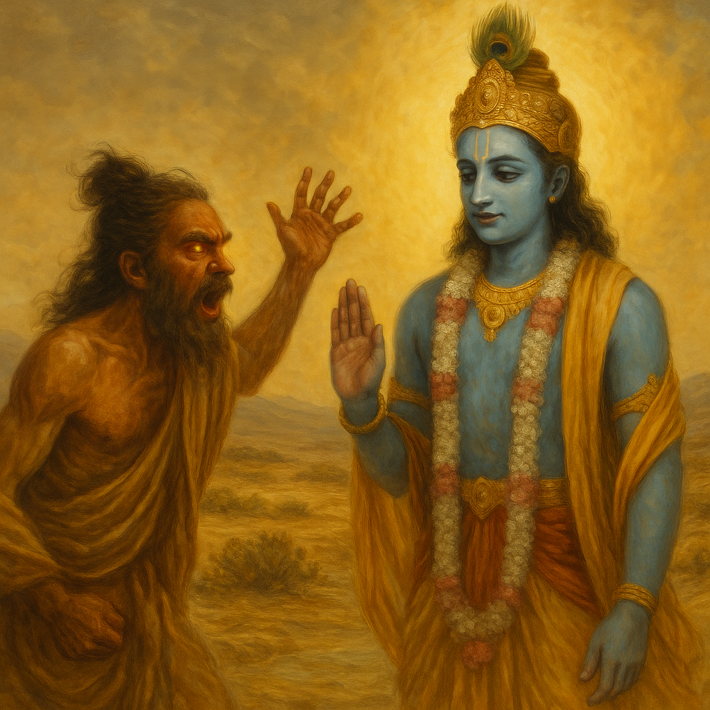 You are currently viewing Kṛṣṇa’s Blessing to the Sage Uttanka