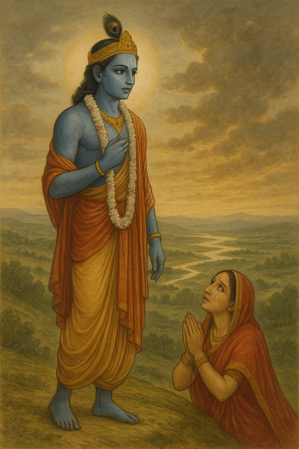Read more about the article Kṛṣṇa’s Final Blessing Upon Earth Before Leaving