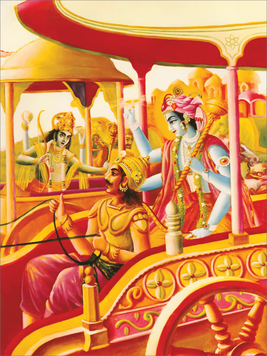 Read more about the article Kṛṣṇa Retrieves the Dead Sons of a Brāhmaṇa