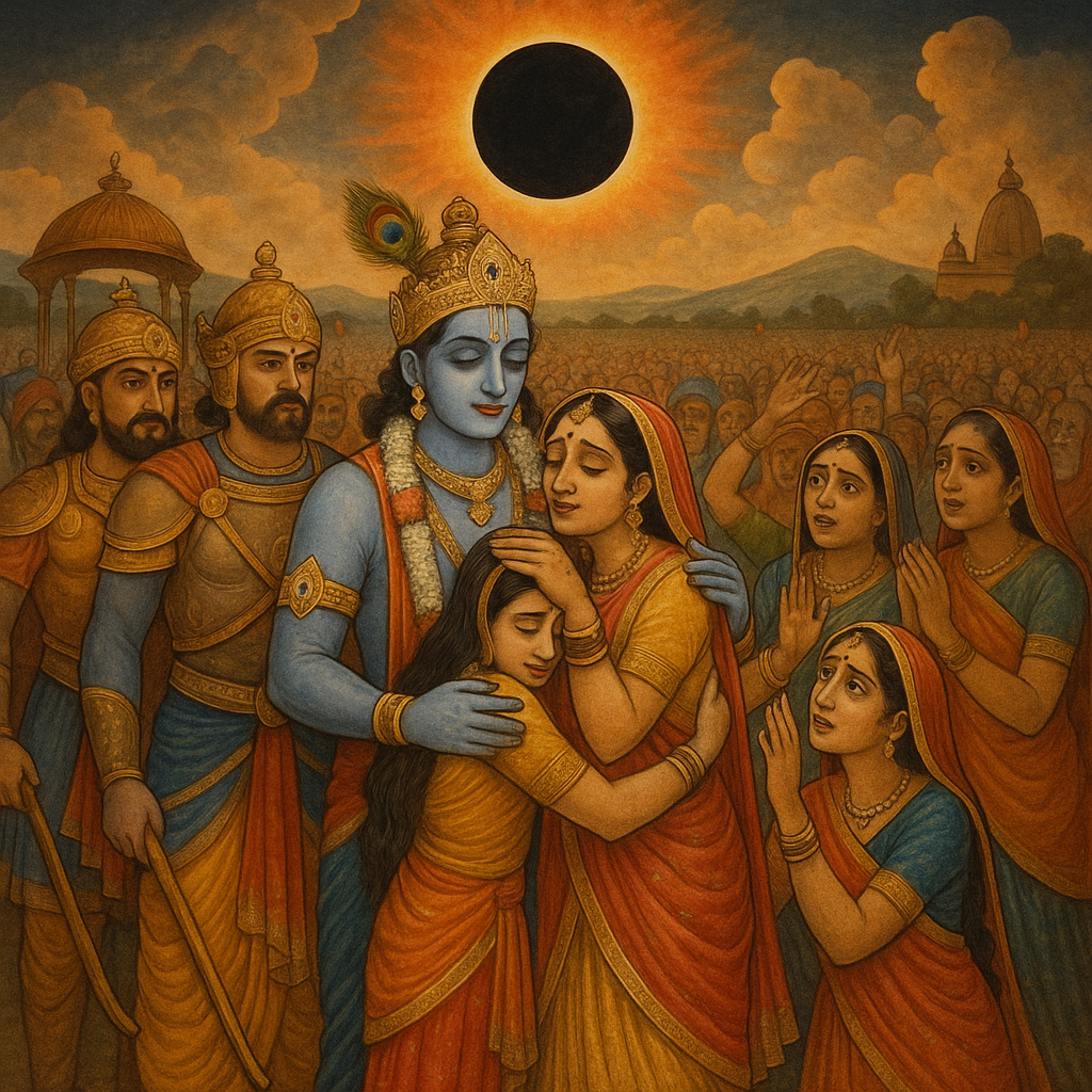 Read more about the article Kṛṣṇa’s Visit to Kurukṣetra During the Solar Eclipse