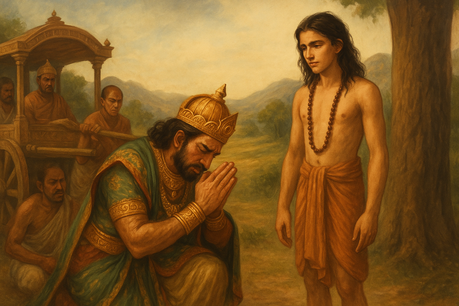 Read more about the article Mad Elephant in the Heart: King Rahūgaṇa Offends Jaḍa Bharata