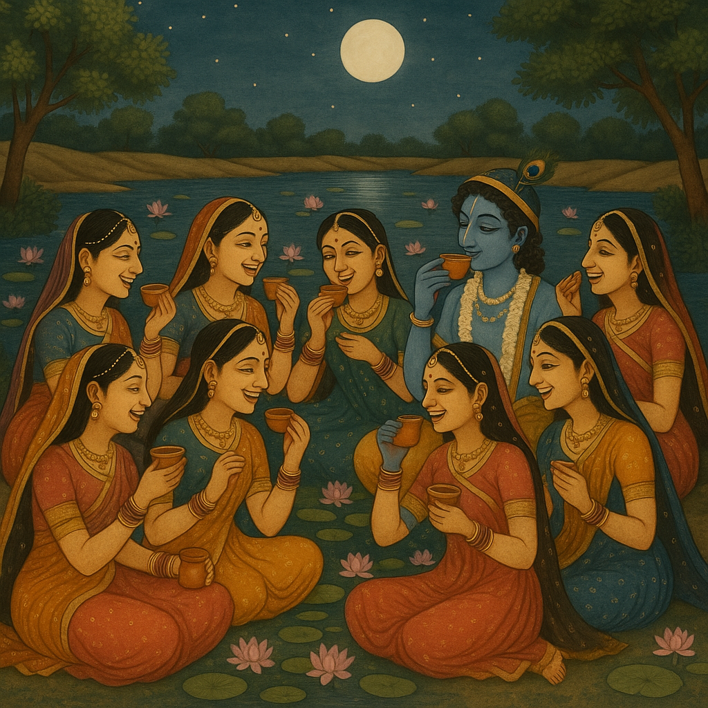 Read more about the article Madhu-Pāna Līlā – The Honey-Drinking Pastime