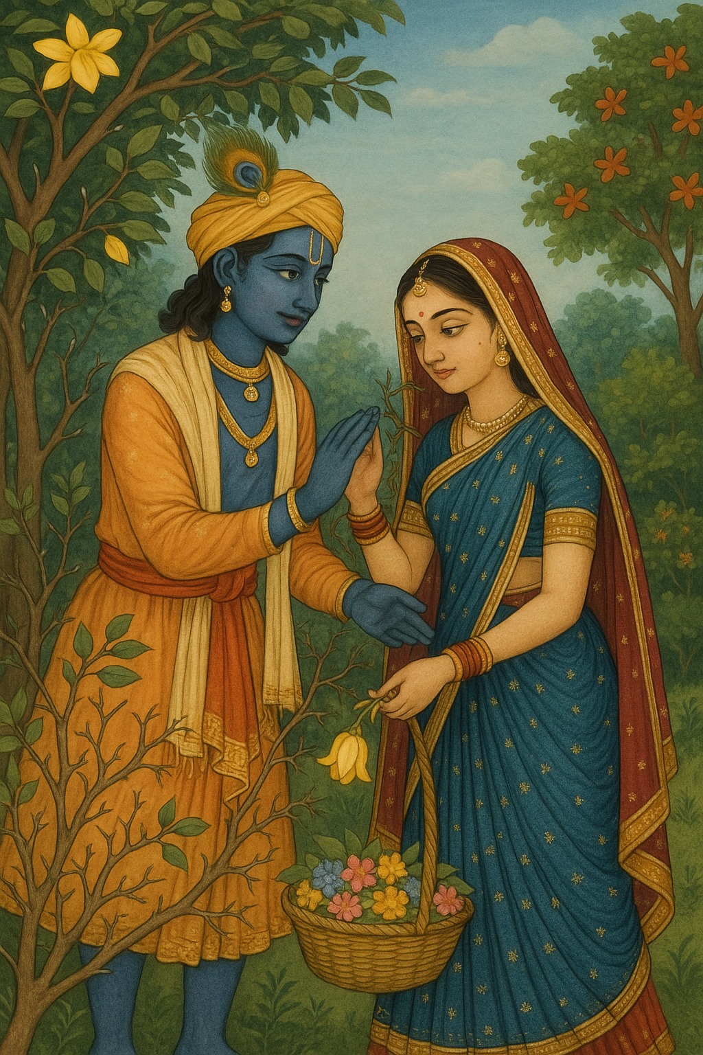 Read more about the article Mālī-veśa-līlā