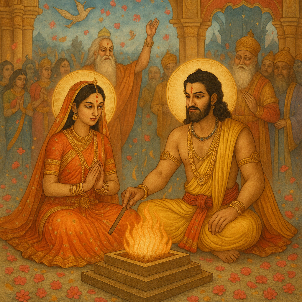 Read more about the article Story 5: The Marriage of Tulasī and Śaṅkhacūḍa