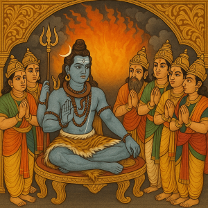 Read more about the article Story 8: Lord Śiva Deceives Tulasī and the Breaking of Her Chastity