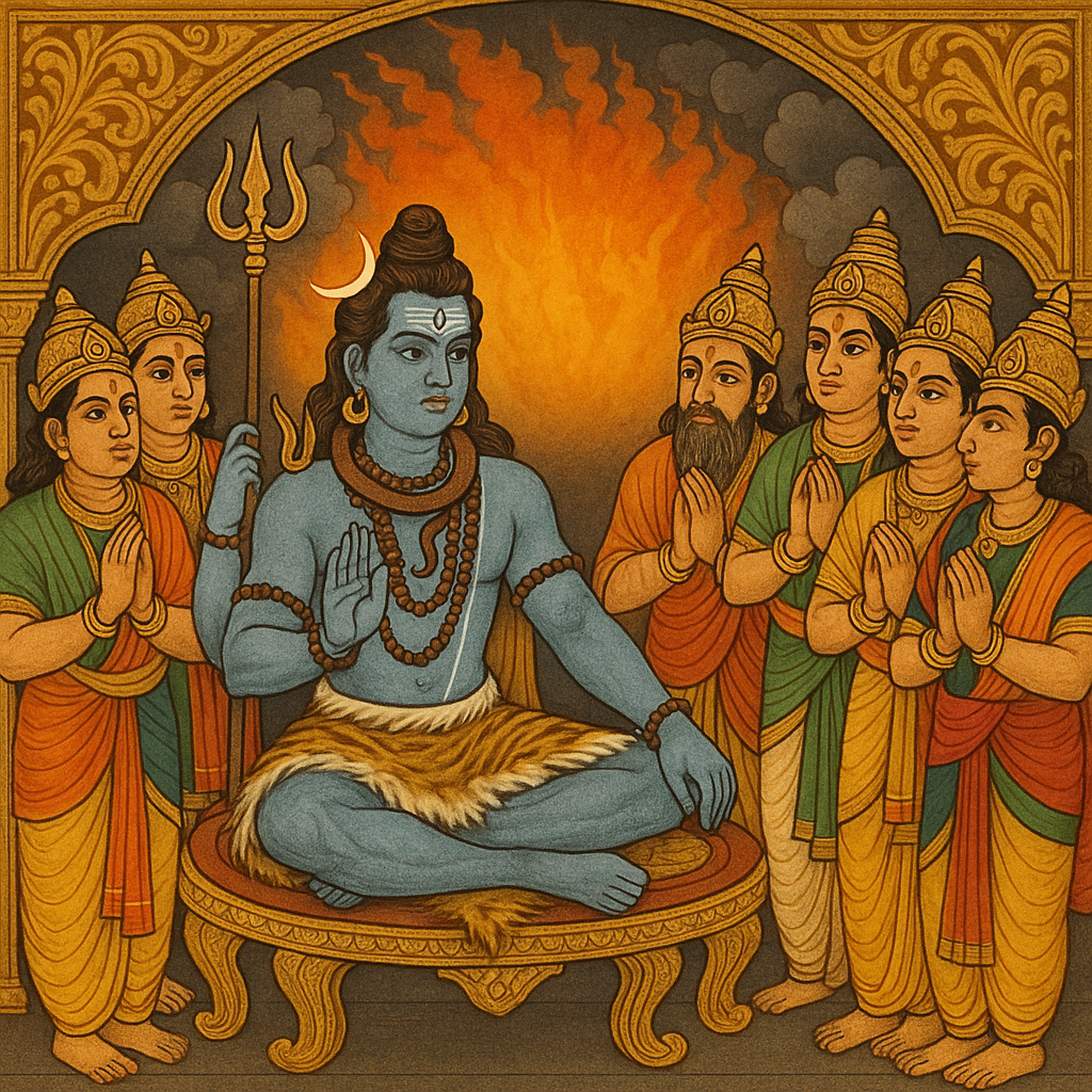 Read more about the article Story 8: Lord Śiva Deceives Tulasī and the Breaking of Her Chastity