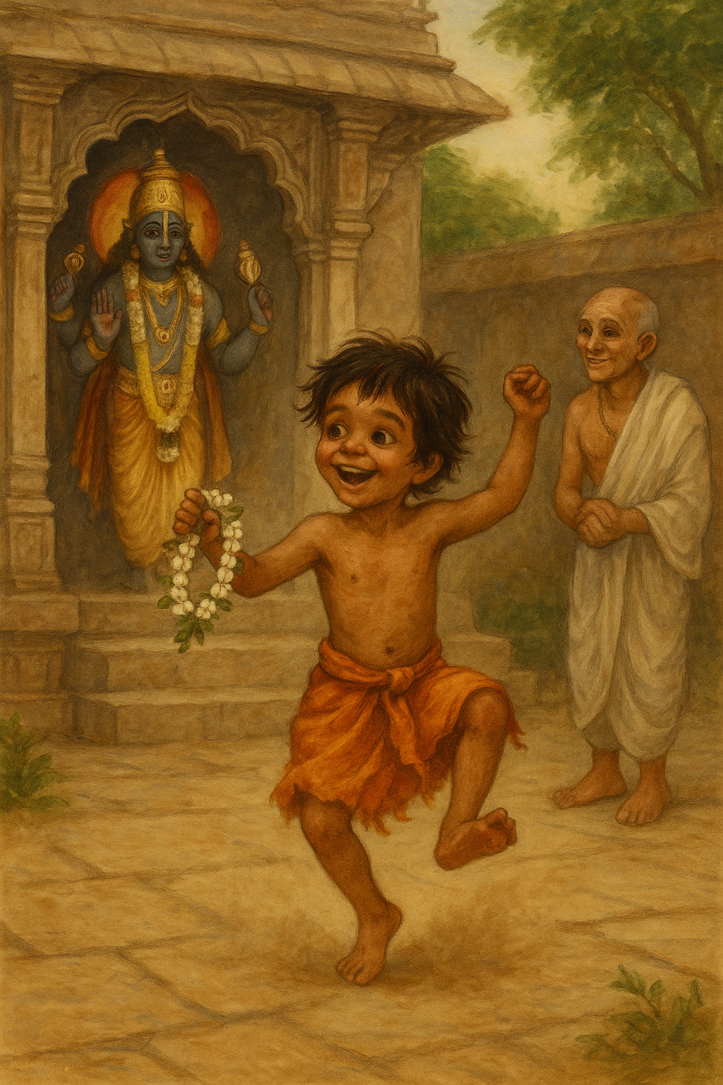 Read more about the article The Boy Who Danced Before the Deity
