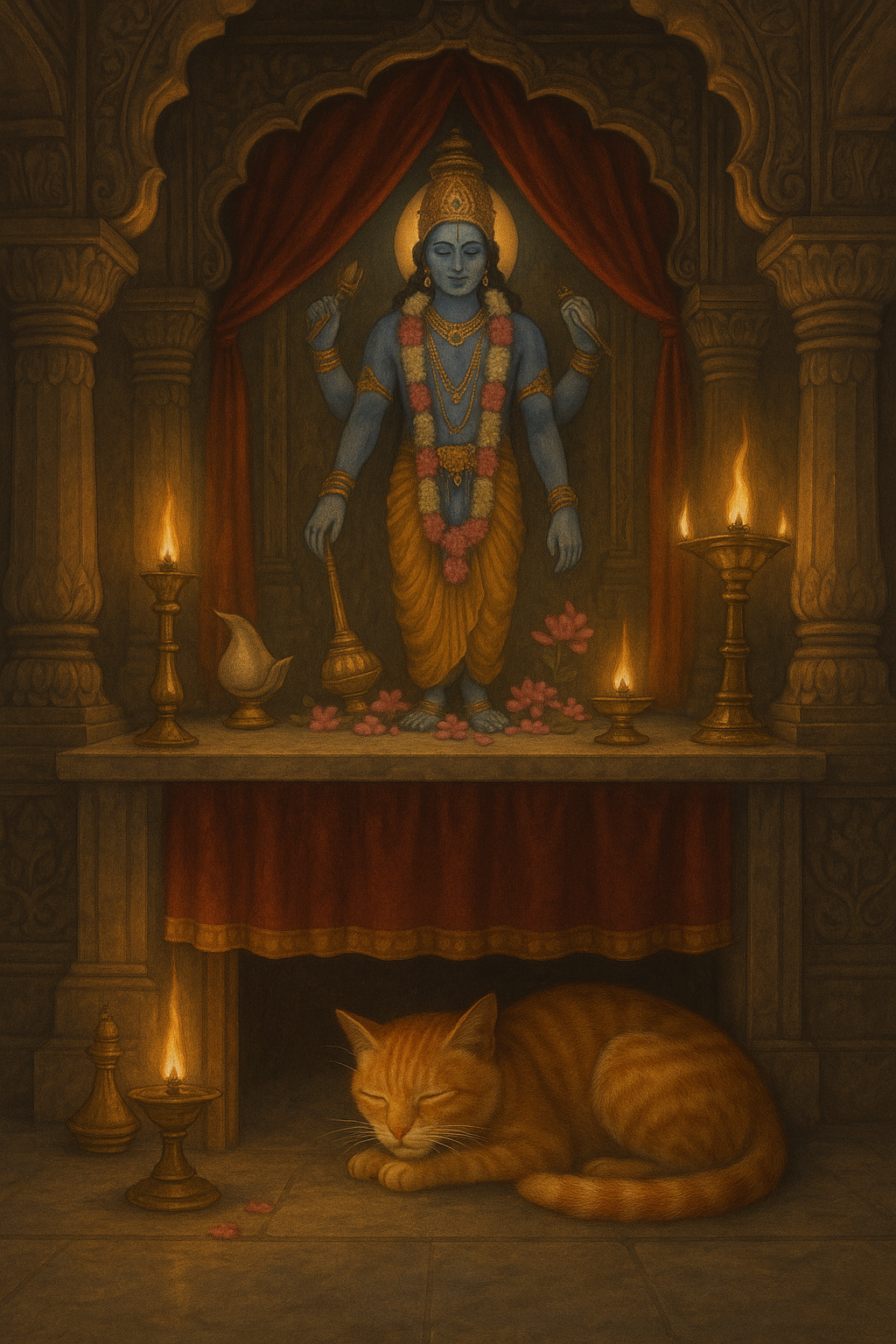 Read more about the article The Cat Who Lived Beneath the Altar