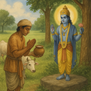 Read more about the article The Cowherd Who Offered Milk with Love