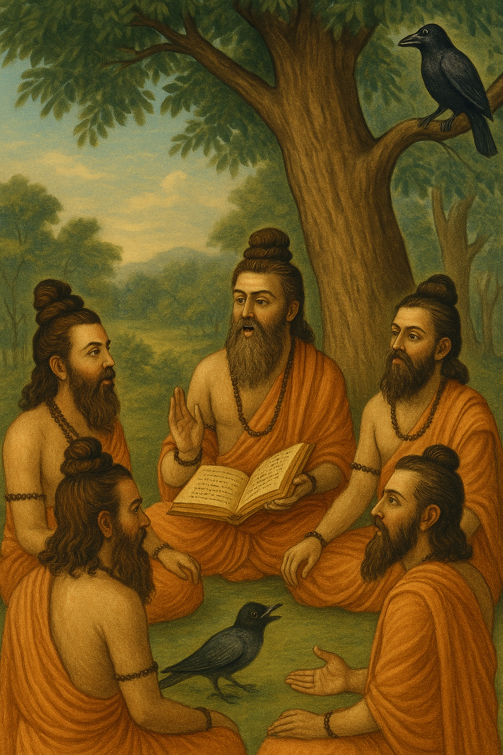 Read more about the article The Crow Liberated by the Sound of Hari-Kathā – by Madhu Chanda das