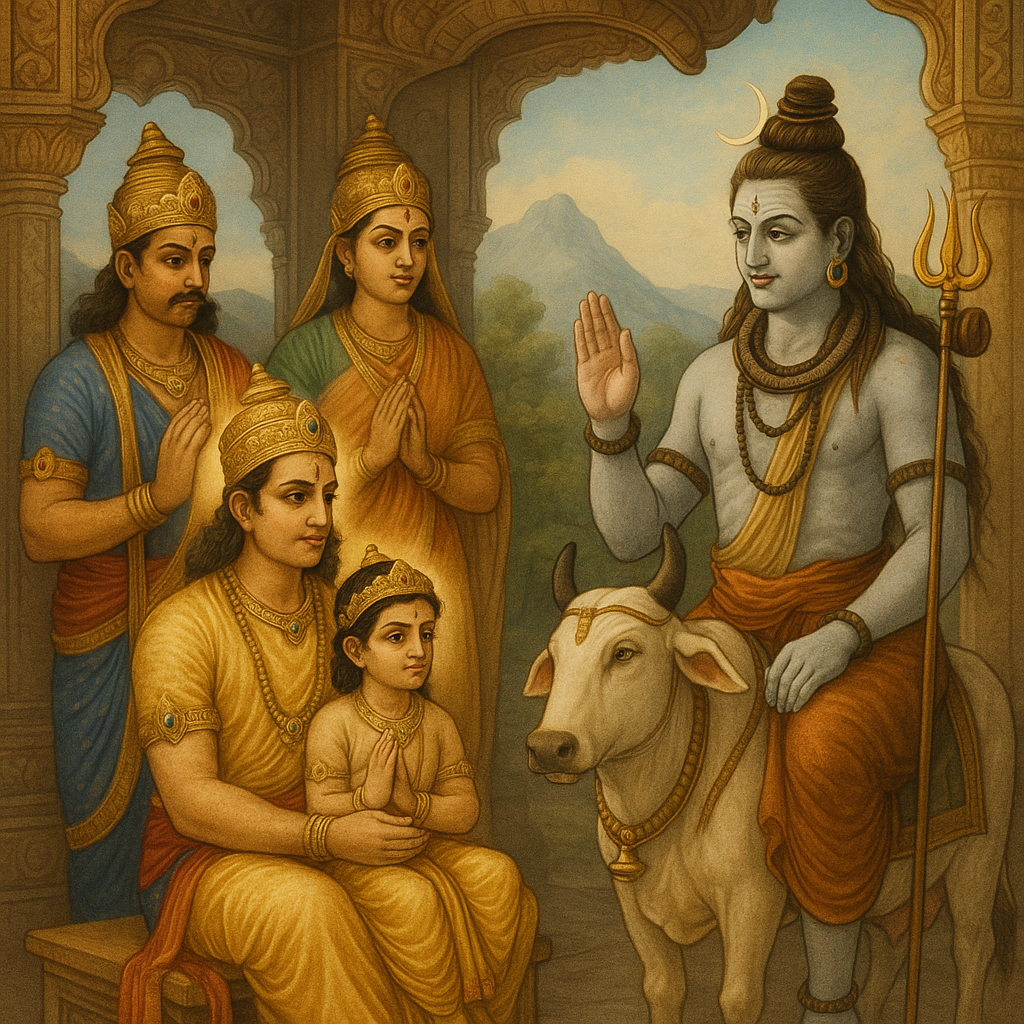 Read more about the article The Divine Birth of Aniruddha and the Blessings of Śiva