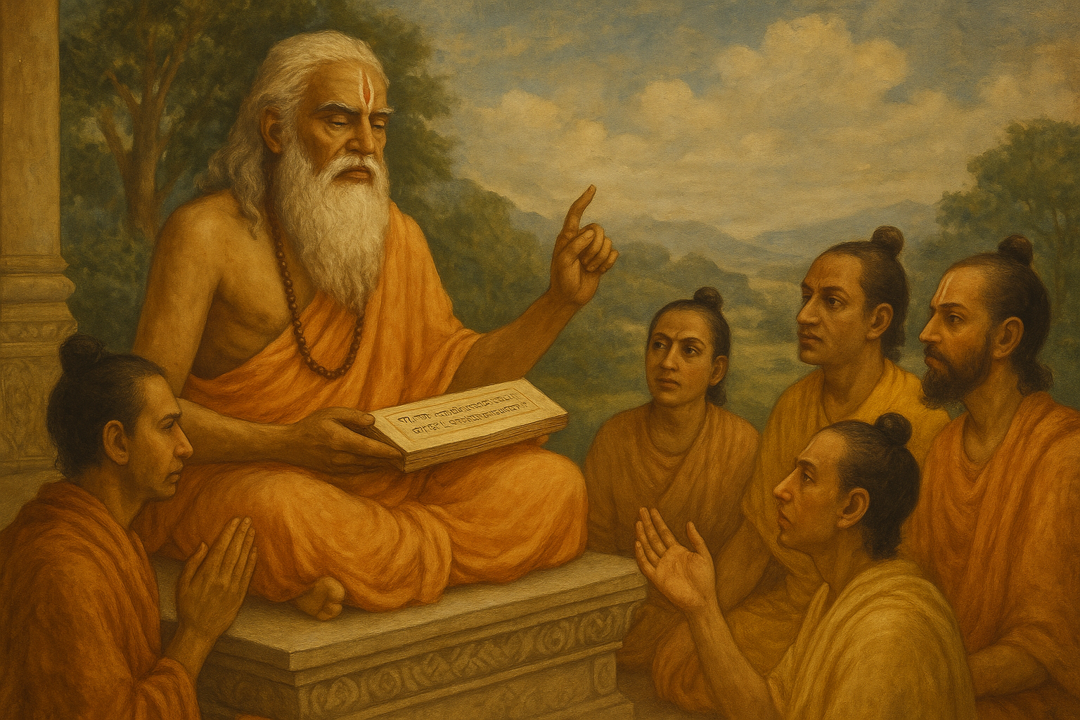 Read more about the article The Final Instructions of Vyāsadeva and the Legacy of the Bhāgavatam