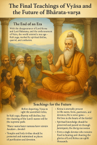 Read more about the article The Final Teachings of Vyāsa and the Future of Bhārata-varṣa