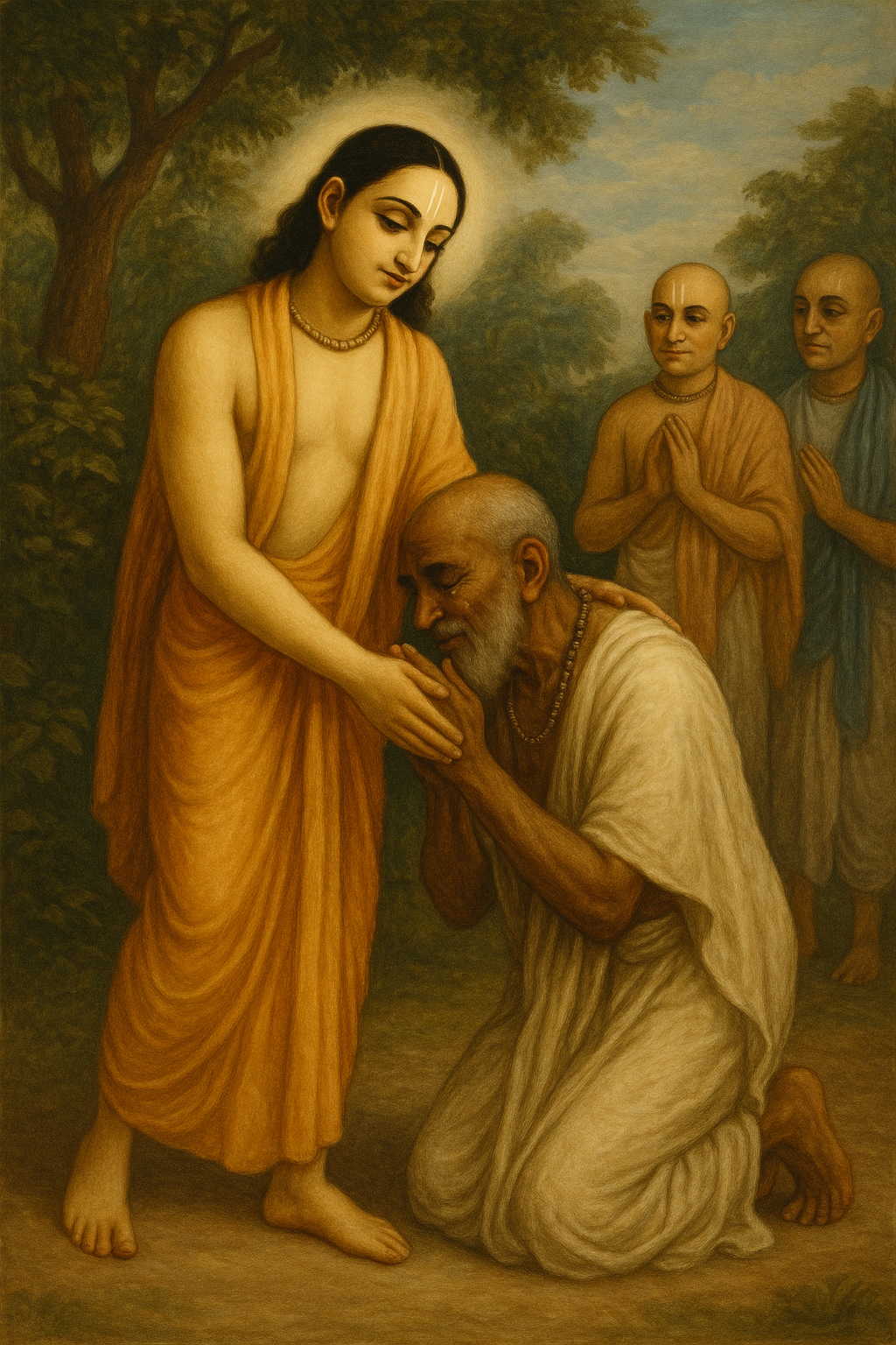 You are currently viewing The First Meeting of Lord Caitanya and Haridāsa Ṭhākura – The Lord Honors the Nāmācārya