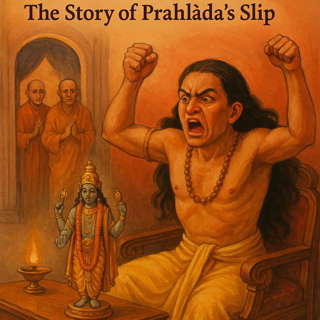 Read more about the article The Hidden Danger of Vaiṣṇava-aparādha: The Story of Prahlāda’s Slip