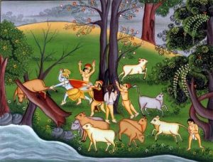 Read more about the article The Journey to Vṛndāvana and the Killing of Vatsāsura
