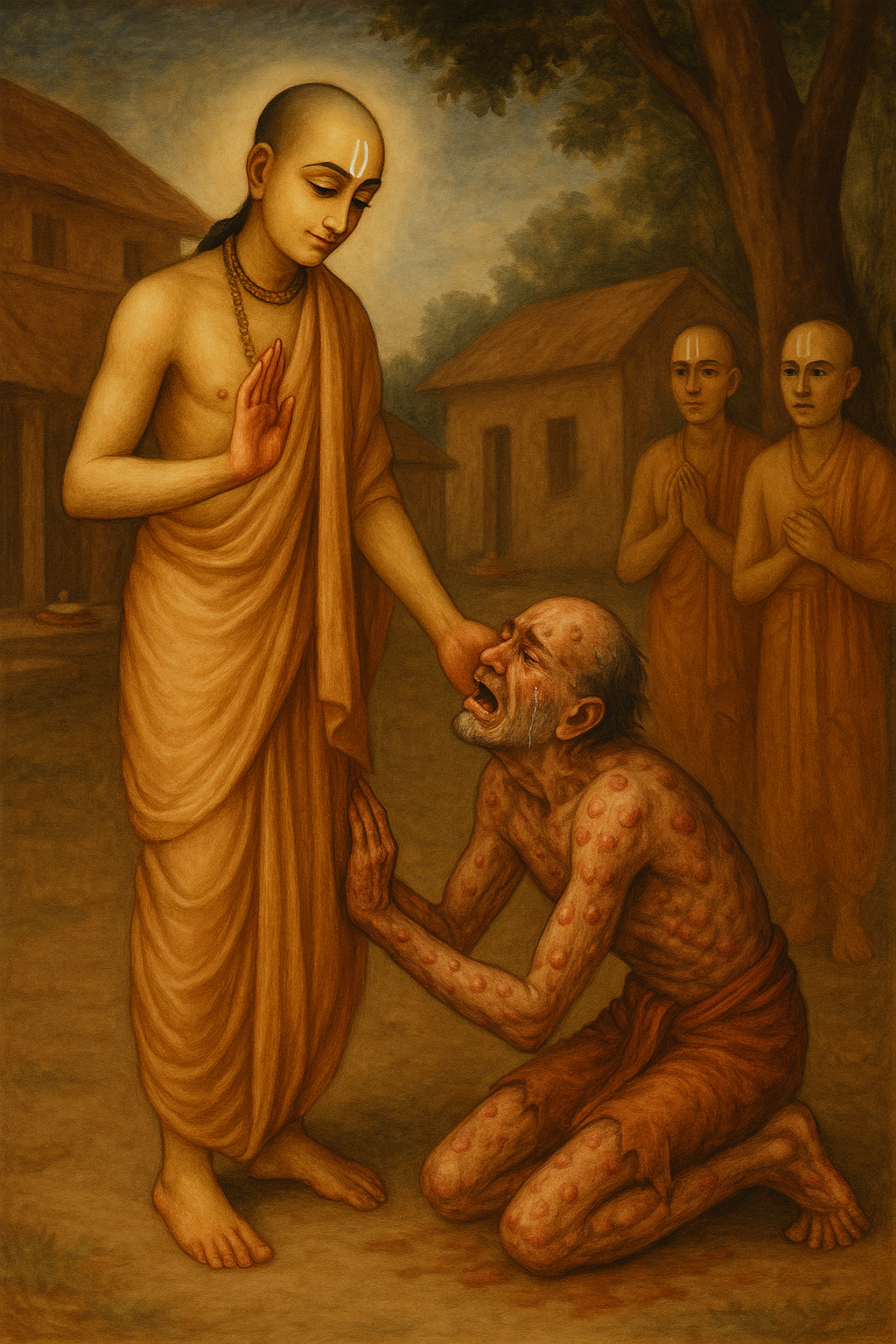 Read more about the article The Lepers’ Curse: Gopāla Cāpala Offends Śrīvāsa Ṭhākura