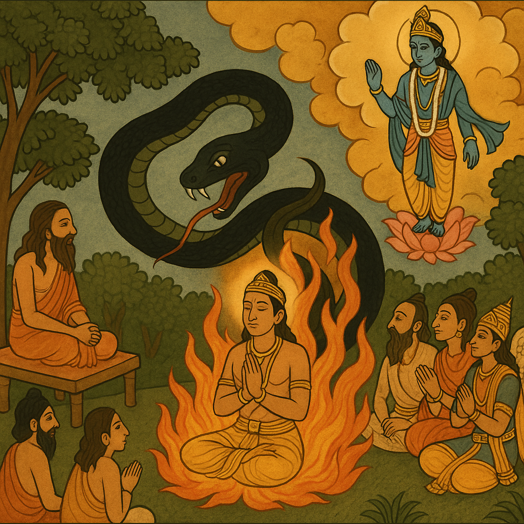 You are currently viewing The Liberation of Parīkṣit Mahārāja and the Power of Bhāgavata-kathā