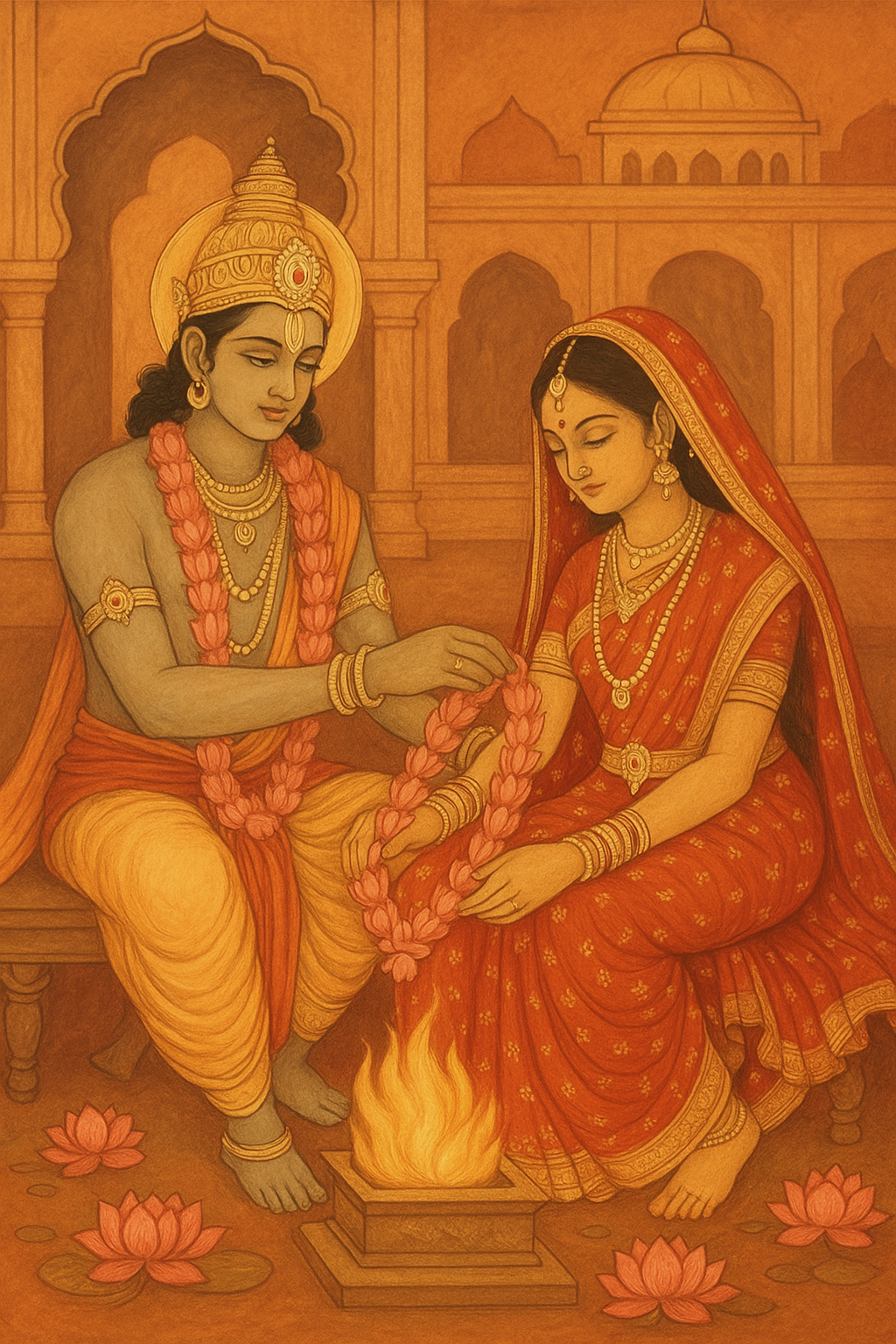 Read more about the article The Marriage of Pradyumna and the Birth of Aniruddha