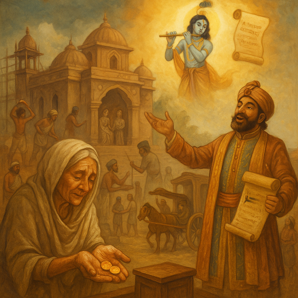 Read more about the article The Merchant and the Temple Donation