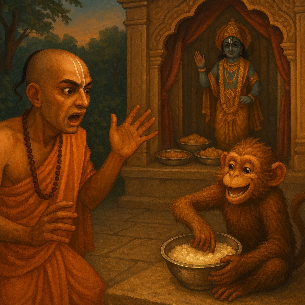 Read more about the article The Monkey and the Sweet Rice