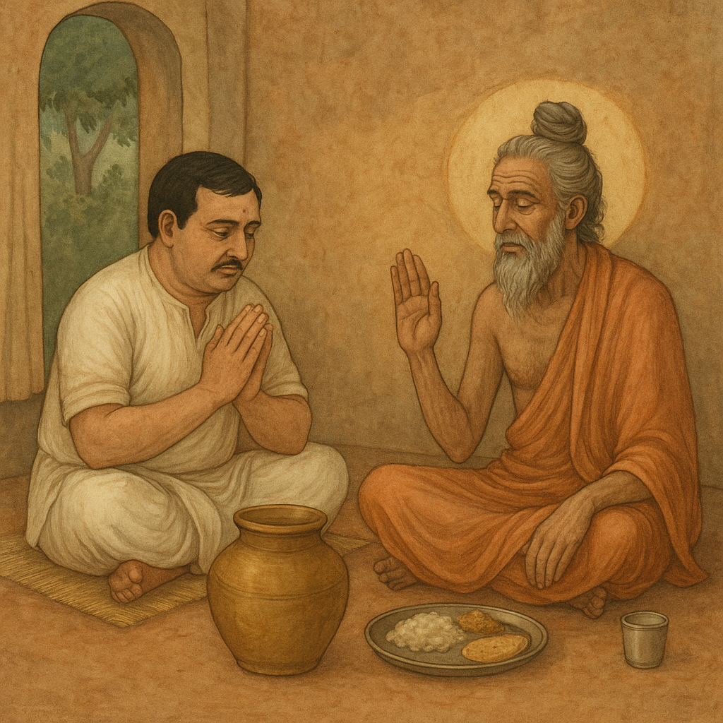 Read more about the article The Pot of Ghee and the Sadhu