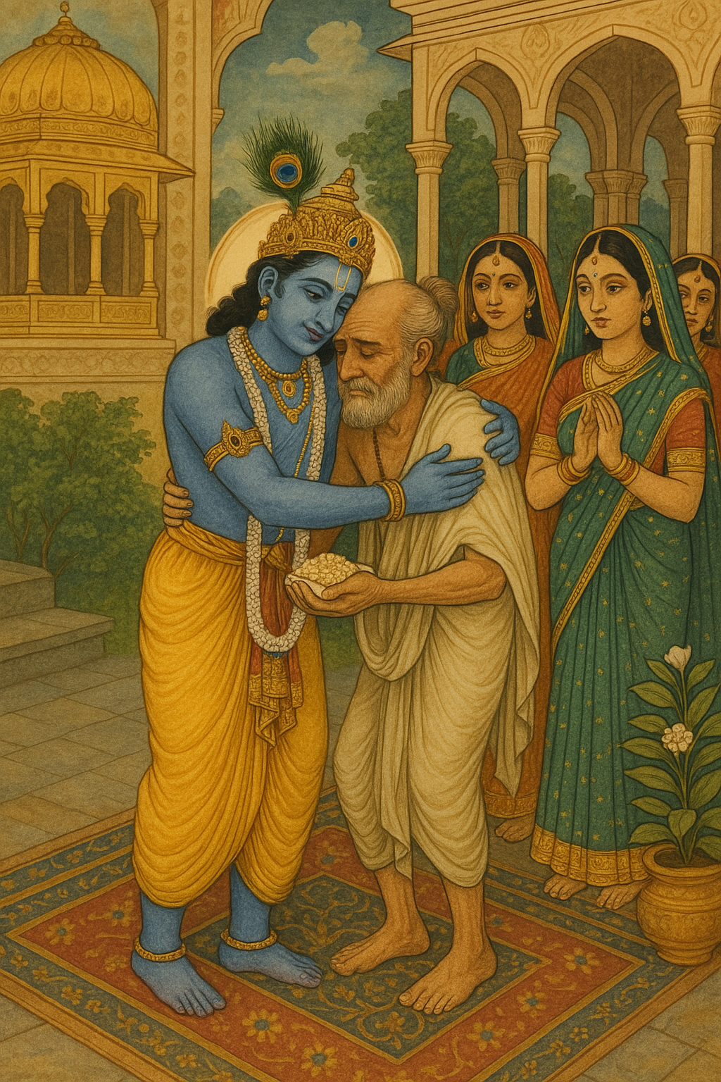 Read more about the article The Protection of Sudāmā and the Wealth of Devotion