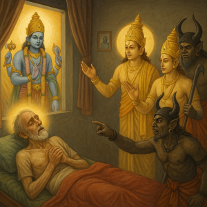 Read more about the article The Redemption of a Sinner by Remembering Lord Viṣṇu at Death – by Madhu Chanda das