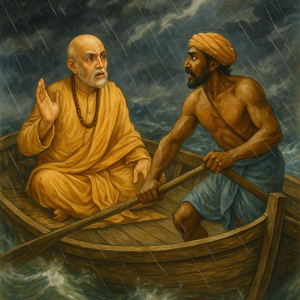 Read more about the article The Scholar and the Boatman – by Madhu Chanda das